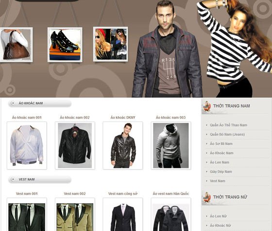 Thiết kế website thời trang giúp lôi kéo khách hàng